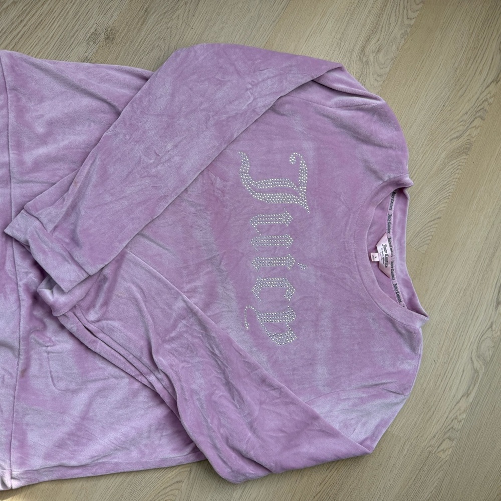 Juicy Couture Lilac Long Sleeve Top
